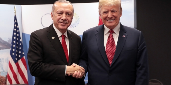 CUMHURBAŞKANI ERDOĞAN VE BAŞKAN TRUMP TELEFONDA GÖRÜŞTÜ