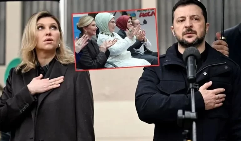 ZELENSKİ VE EŞİNDEN TÜRKİYE’YE TEŞEKKÜR: “ETKİN YARDIM BÖYLE OLUR”