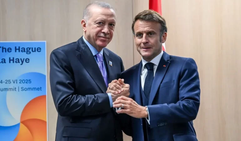 ERDOĞAN’DAN MACRON’A NET MESAJ