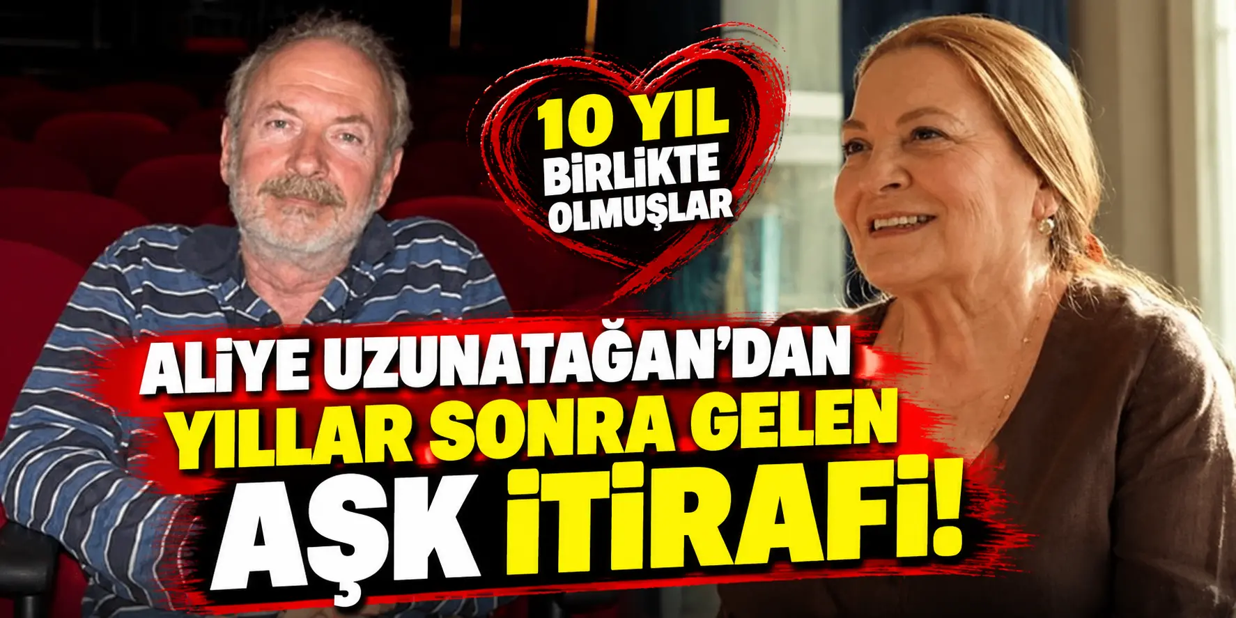 Aliye Uzunatağan’dan Yıllar Sonra Aşk İtirafı: Cüneyt Türel’le 10 Yıl Birlikteymiş