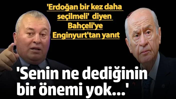 Enginyurt’tan Bahçeli’ye Sert Tepki: “Erdoğan Aday Olamaz, Türkiye Artık Taşıyamaz”