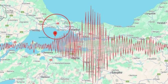 Marmara Denizi’nde Deprem: Büyükçekmece Açıklarında 3.4 Büyüklüğünde Sarsıntı