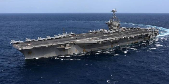 ABD UÇAK GEMİSİ AKDENİZ’DE ÇARPIŞTI