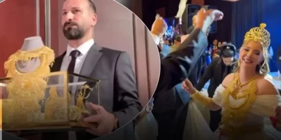 FENOMEN DÜĞÜNÜNE ALTIN YAĞDI