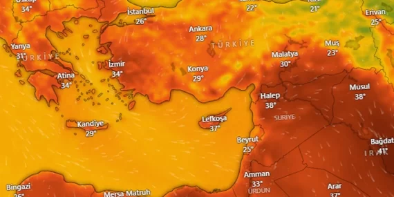 AFRİKA KÖKENLİ SICAKLIK TÜRKİYE’DE: METEOROLOJİDEN ÖLÜMCÜL UYARI