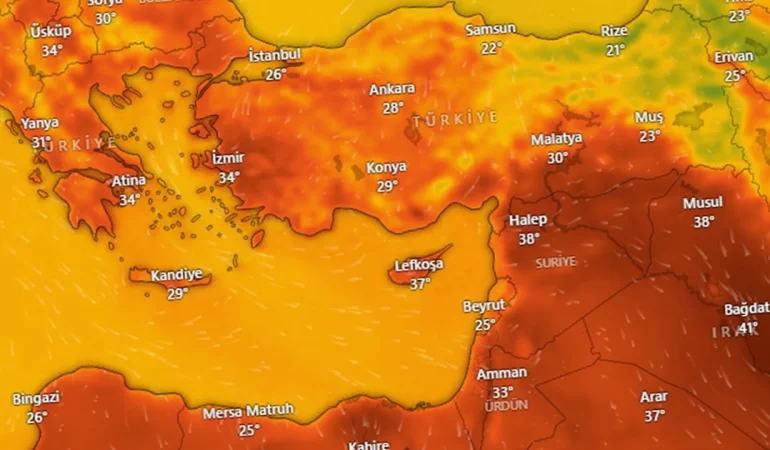 AFRİKA KÖKENLİ SICAKLIK TÜRKİYE’DE: METEOROLOJİDEN ÖLÜMCÜL UYARI