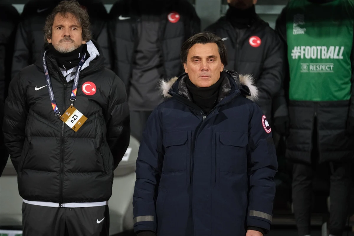 A Milli Takım Teknik Direktörü Vincenzo Montella: “Zorlu Şartlarda Oyuncularımla Gurur Duyuyorum”