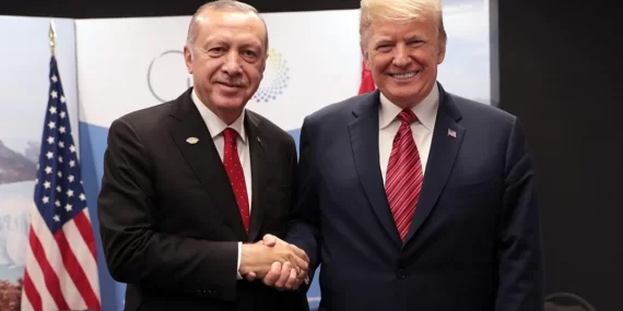 CUMHURBAŞKANI ERDOĞAN, ABD BAŞKANI DONALD TRUMP İLE GÖRÜŞTÜ
