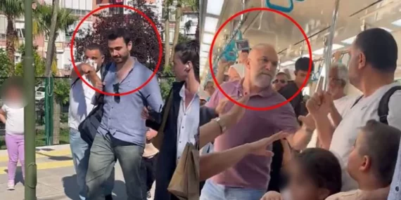 MARMARAY’DA ÇOCUKLARININ YANINDA BABAYA SALDIRAN ŞÜPHELİ TUTUKLANDI