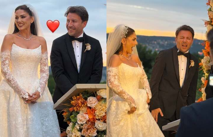 Ünlü oyuncu Tolga Güleç evlendi! İşte ilk kareler