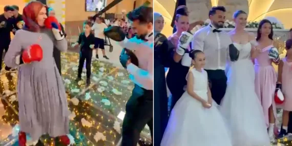 ANTALYA’DA KICK BOKS ANTRENÖRÜNDEN DÜĞÜN SÜRPRİZİ!