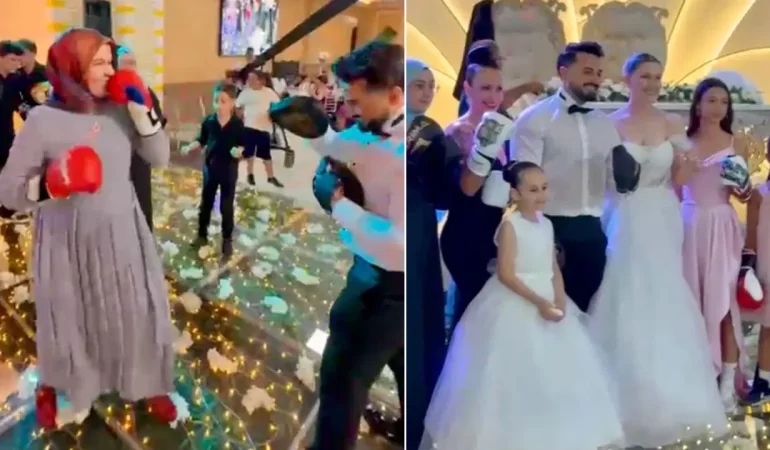 ANTALYA’DA KICK BOKS ANTRENÖRÜNDEN DÜĞÜN SÜRPRİZİ!