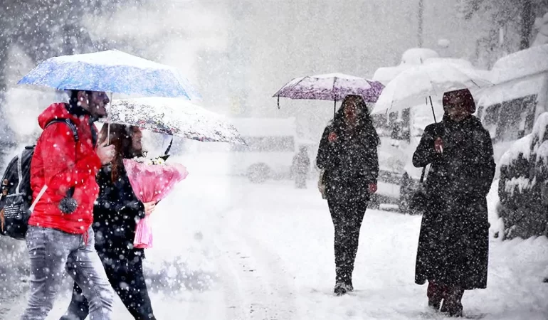 Meteoroloji Son Raporunu Paylaştı: Kar Geliyor, Sıcaklıklar Düşüyor, Tedbirli Olun