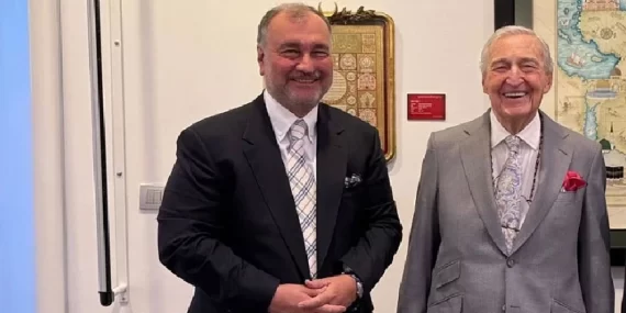 Murat Ülker ve Rahmi Koç Balıkçıda Buluştu: İş Dünyasından Sıcak Kareler