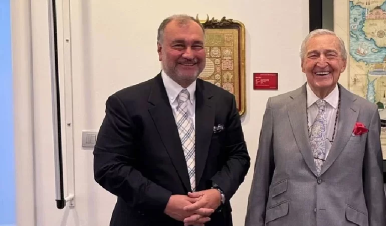 Murat Ülker ve Rahmi Koç Balıkçıda Buluştu: İş Dünyasından Sıcak Kareler