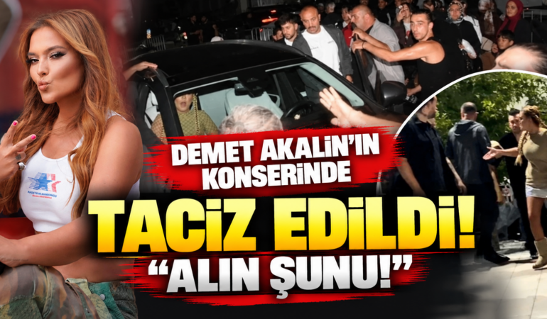 Demet Akalın’ın Konserinde Taciz İddiası: Güvenliğe Müdahale Çağrısı