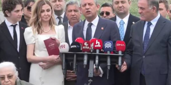 ÖZGÜR ÖZEL, BUĞRA GÖKÇE’NİN NİKAHINA ŞAHİT OLDU!