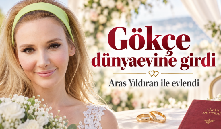 Şarkıcı Gökçe yeniden evlendi: Aras Yıldıran ile nikâh masasına oturdu
