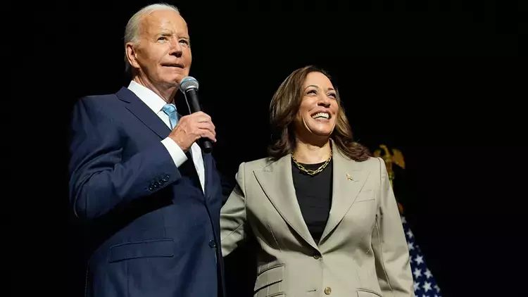 Biden, Sahnede Gözyaşlarına Hakim Olamadı: Harris Dönemi Resmen Başladı