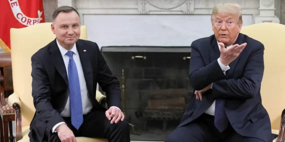 TRUMP, POLONYA CUMHURBAŞKANINI 1.5 SAAT BEKLETTİ