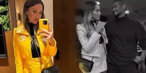 HADİSE’DEN USHER KULİSİNDE OLAY PAYLAŞIM