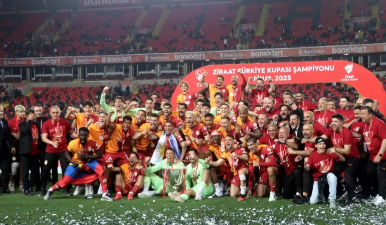 GALATASARAY, TÜRKİYE KUPASI’NI KAZANDI!