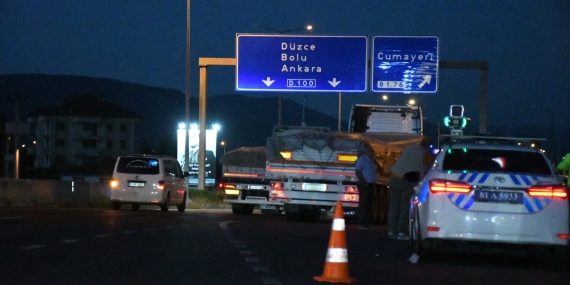 DÜZCE’DE 5 GÜNDE 224 ARACA RADAR CEZASI