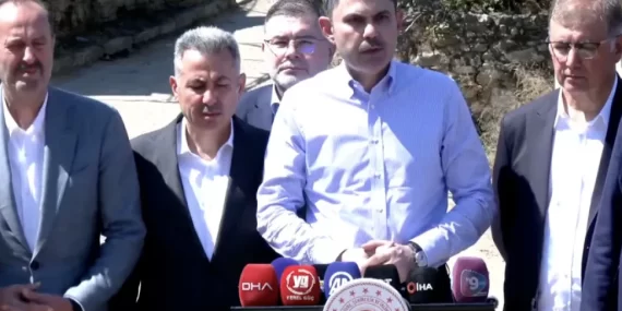 MURAT KURUM: İZMİR VE BİLECİK’TE 415 YAPI AĞIR HASAR GÖRDÜ