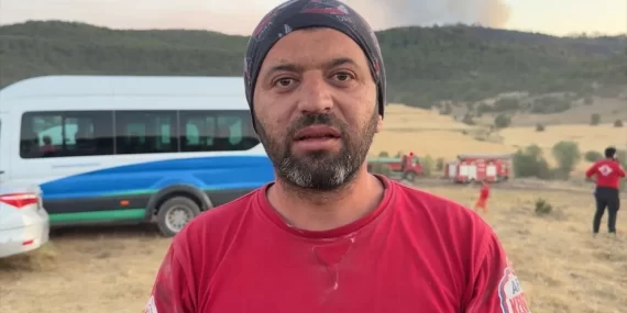 Eskişehir yangınında şehit olanların yanından son anda ayrılan ekipten acı tanıklık