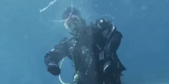 DALGIÇ EĞİTMENİ MAZLUM KİBAR, ÇANAKKALE BOĞAZI’NDA 36 SAATLİK DÜNYA REKORUNA HAZIRLANIYOR