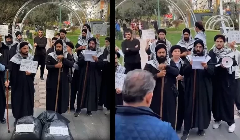 10 Kasım Mevlidine Tepki: Hizb-ut Tahrir’den ‘Hilafet’ Çıkışı!