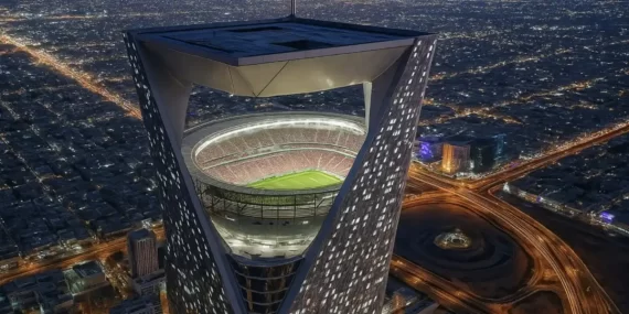 Suudi Arabistan, 46 Bin Kapasiteli “Gökyüzü Stadyumu” ile 2034 Dünya Kupası’na Hazırlanıyor