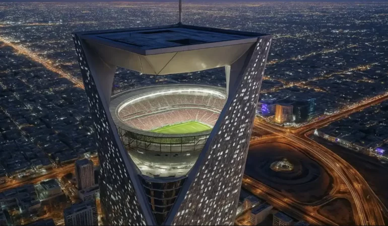 Suudi Arabistan, 46 Bin Kapasiteli “Gökyüzü Stadyumu” ile 2034 Dünya Kupası’na Hazırlanıyor