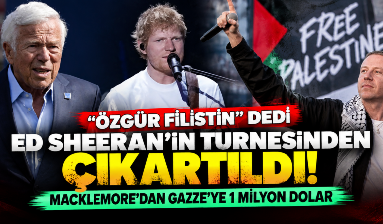 “Özgür Filistin” Sözleri Sonrası Turneden Çıkarılan Macklemore’dan Gazze’ye 1 Milyon Dolar