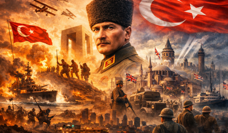 Mustafa Kemal Atatürk’ün Liderliğinde Çanakkale Destanı