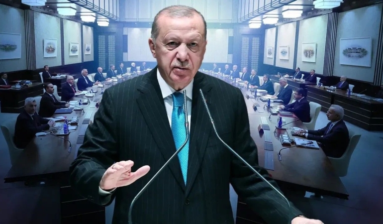 Erdoğan başkanlığında kabine toplanıyor: Yeni yargı paketi gündemde