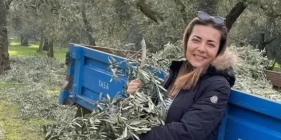 Burcu Kara, İznik’te Zeytinyağı Çiftliği Kurdu