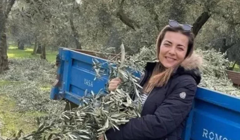 Burcu Kara, İznik’te Zeytinyağı Çiftliği Kurdu