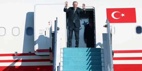 CUMHURBAŞKANI ERDOĞAN AZERBAYCAN’DA: TÜRK DEVLETLERİ TEŞKİLATI ZİRVESİ BAŞLIYOR
