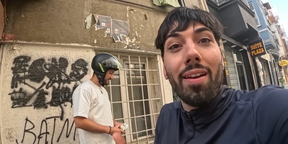 İstanbul’da İspanyol Youtuber Javier Ros Del Valle’ye  Saldırı
