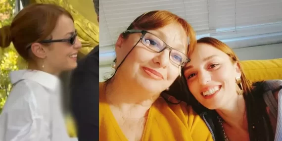 NİLPERİ ŞAHİNKAYA ANNESİNİN EVİNE ZOR DA OLSA GİDEBİLDİ