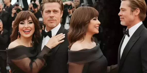 Nilgün Belgün, Brad Pitt ile Yan Yana!