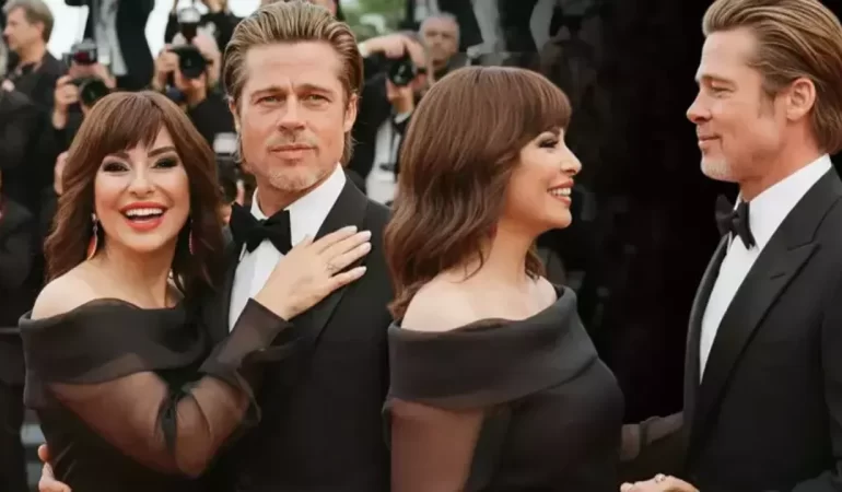 Nilgün Belgün, Brad Pitt ile Yan Yana!