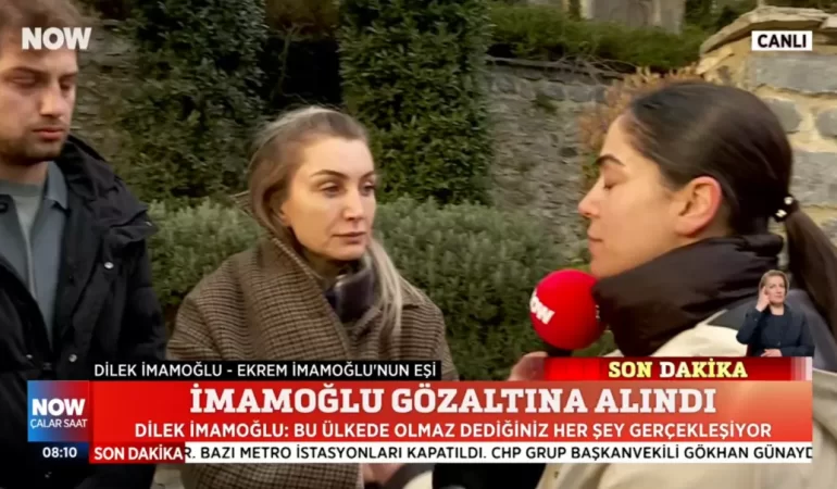 Eşi Dilek İmamoğlu ve Oğlundan İlk Açıklama