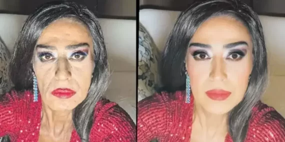 Yıldız Tilbe’nin makyajı olay oldu!