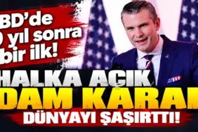 ABD’de 90 Yıl Sonra Sansasyon
