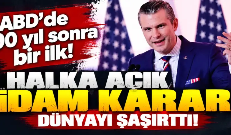 ABD’de 90 yıl sonra bir ilk! Halka açık idam kararı dünyayı şaşırttı