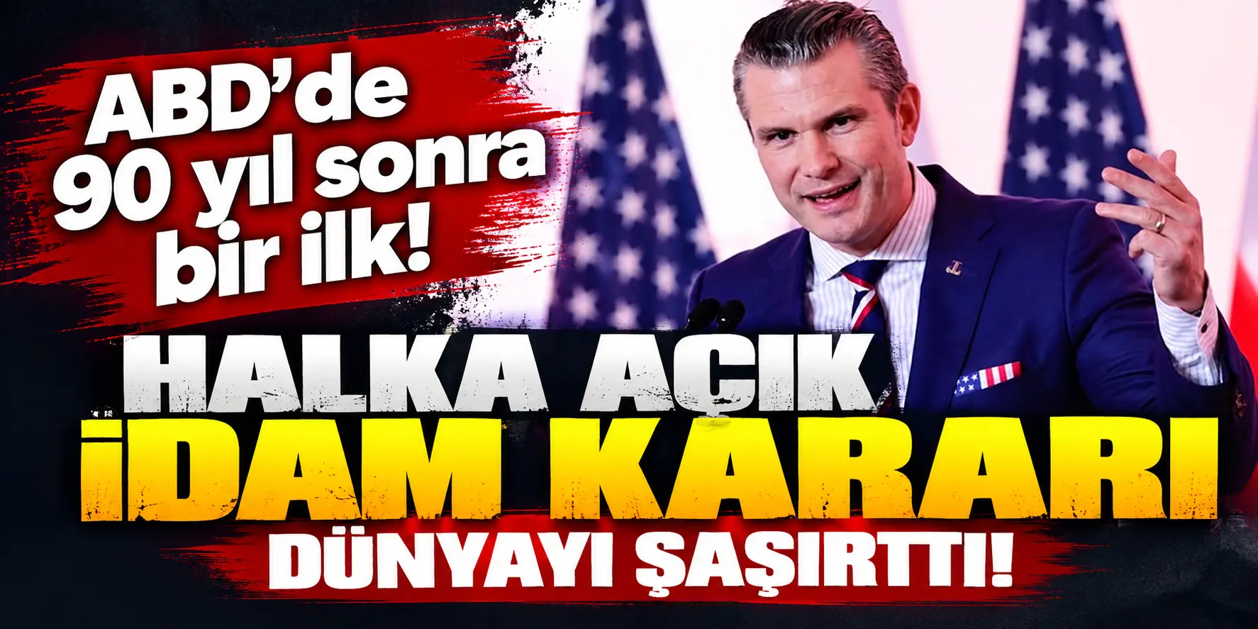 ABD’de 90 yıl sonra bir ilk! Halka açık idam kararı dünyayı şaşırttı