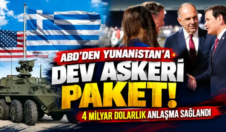 ABD’den Yunanistan’a 4 milyar dolarlık silah anlaşması! Stryker zırhlıları da pakette