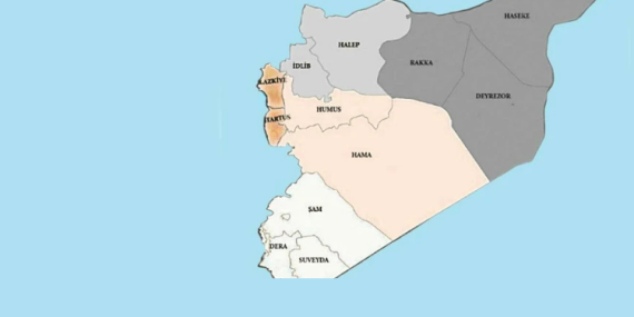 SURİYE BEŞE Mİ BÖLÜNÜYOR? YENİ HARİTA ORTADOĞU’YU KARIŞTIRDI!